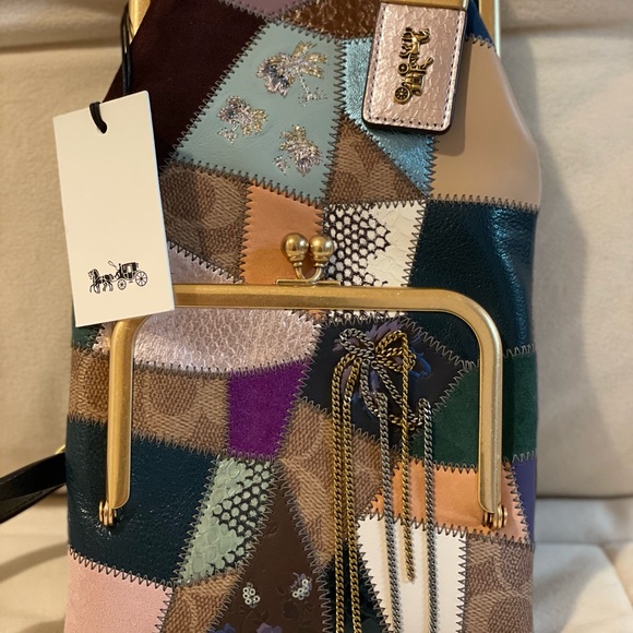 Coach 1941 patchwork crossbody leather bag - Picture 5 of 5